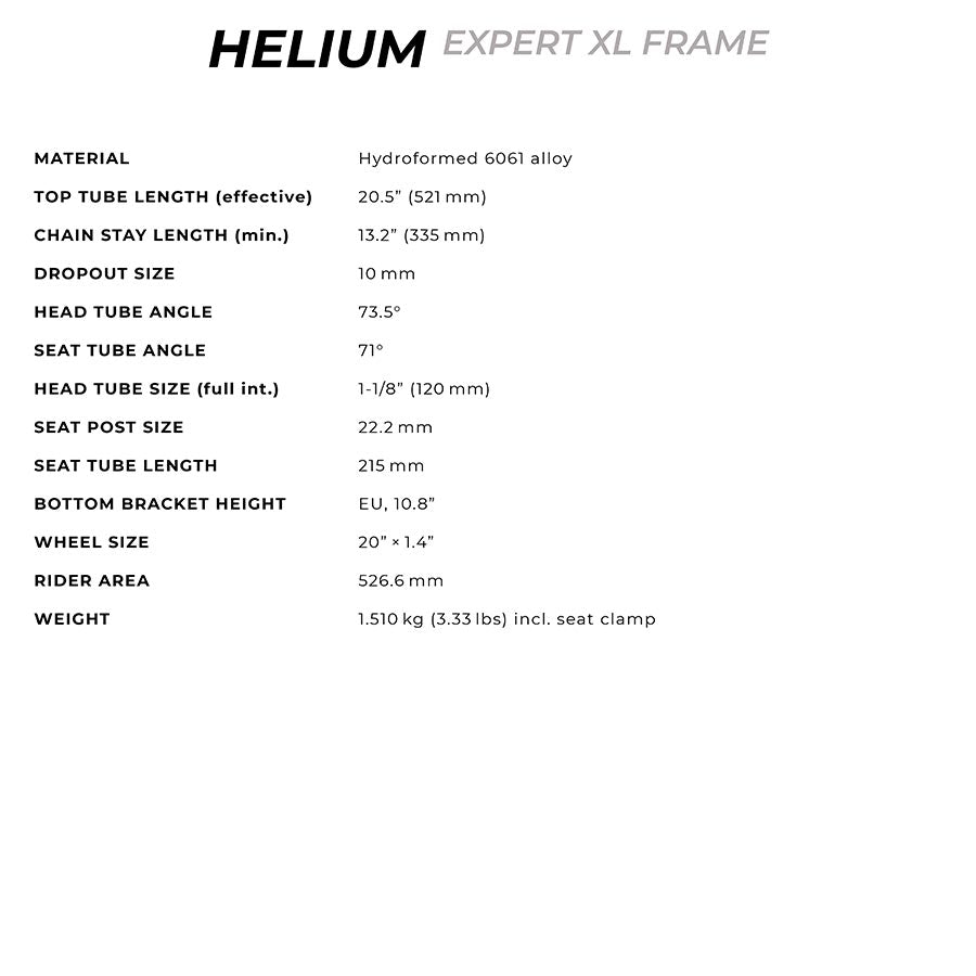 Radio Raceline Helium Expert XL Metallic Ocean Blue 20.5''