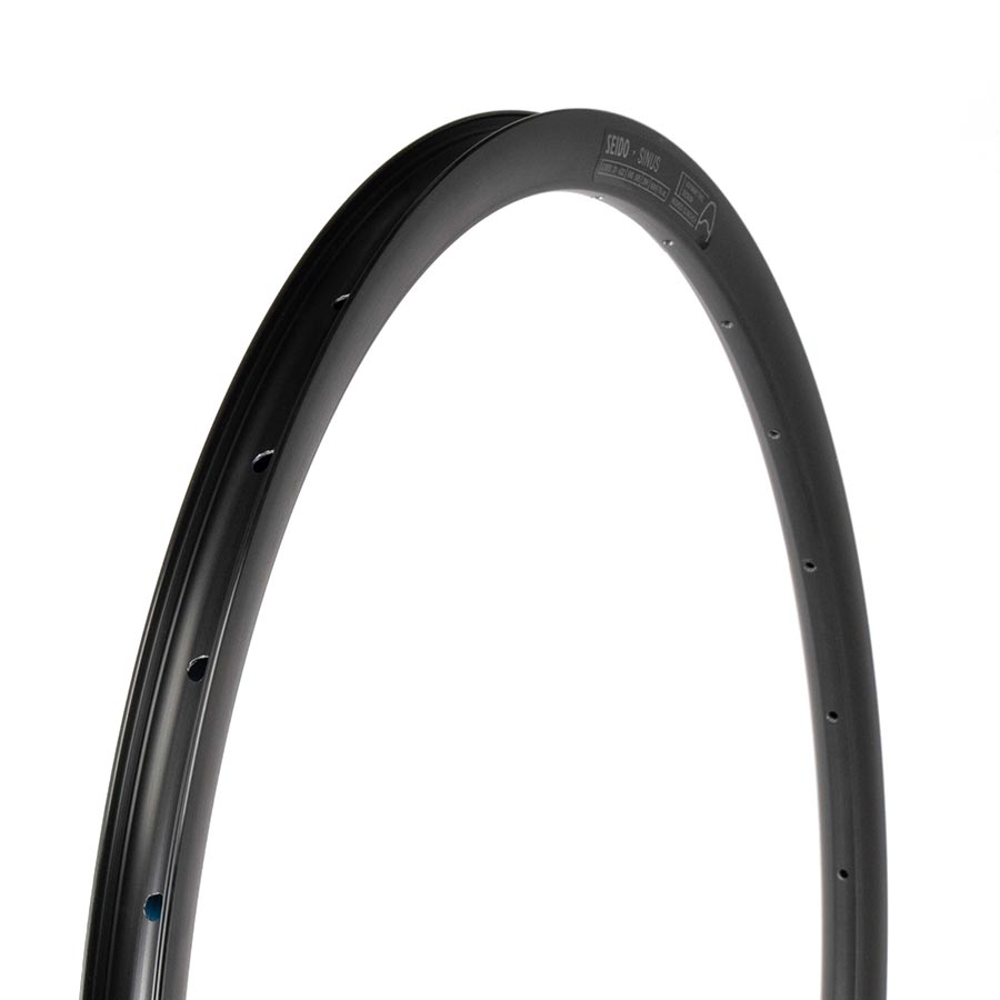 Seido Sinus Rim 700C Holes: 28 Black