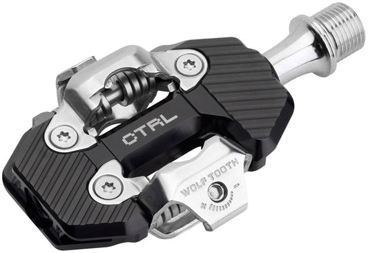 Wolf Tooth CTRL Trail Clipless Pedals - Dual Sided Clipless Alloy 9/16