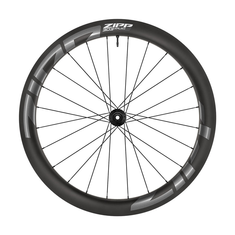 Zipp 303 XPLR S Front Wheel - 700 12 x 100mm Center-Lock Tubeless Carbon BLK/Dark Gray 24H B1