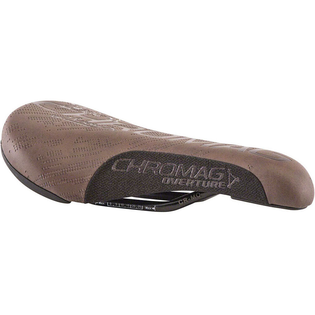 Chromag Overture Saddle CrMo Rails - Rawhide