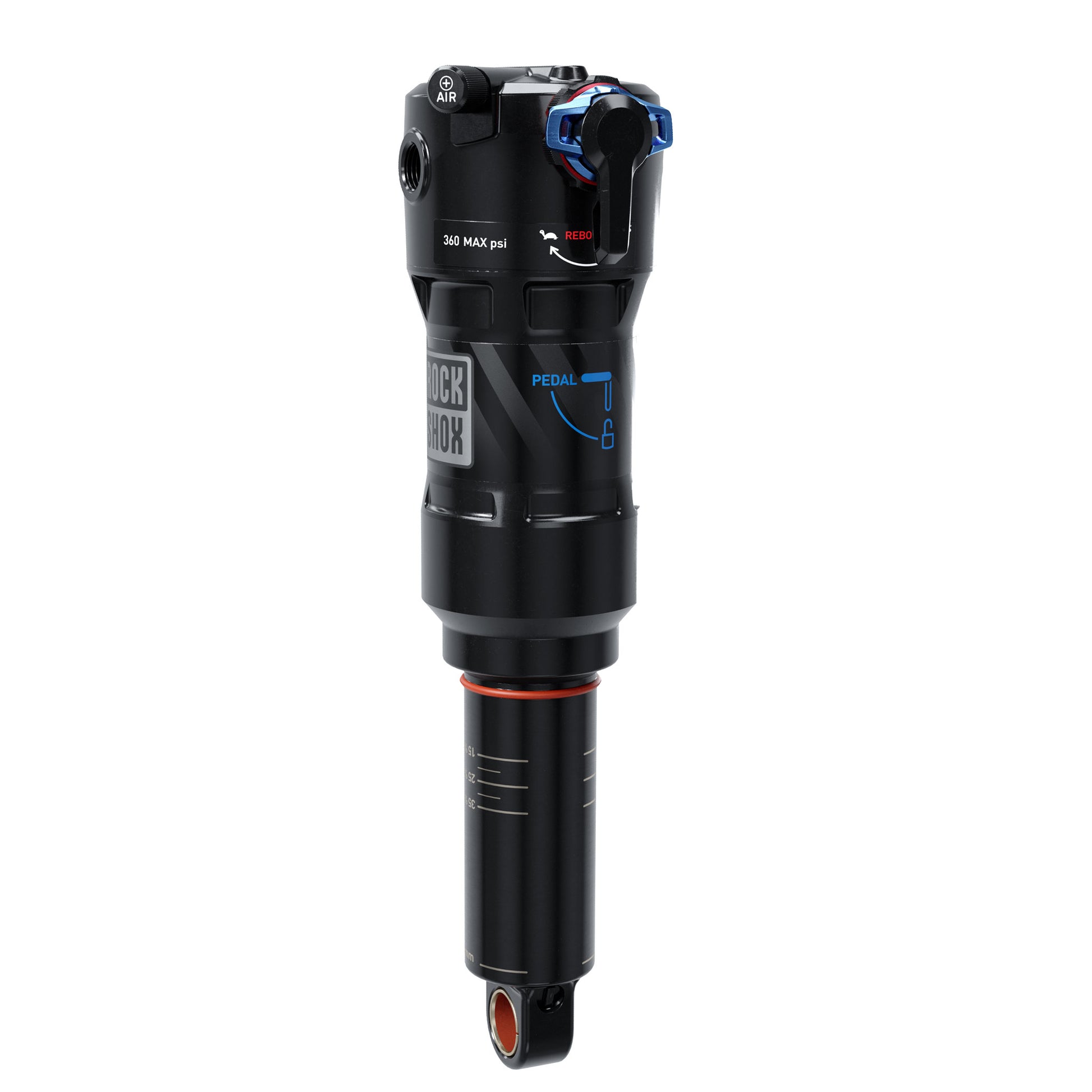 RockShox Deluxe Ultimate RCT Shock (165x42.5mm) Trunn Mount 